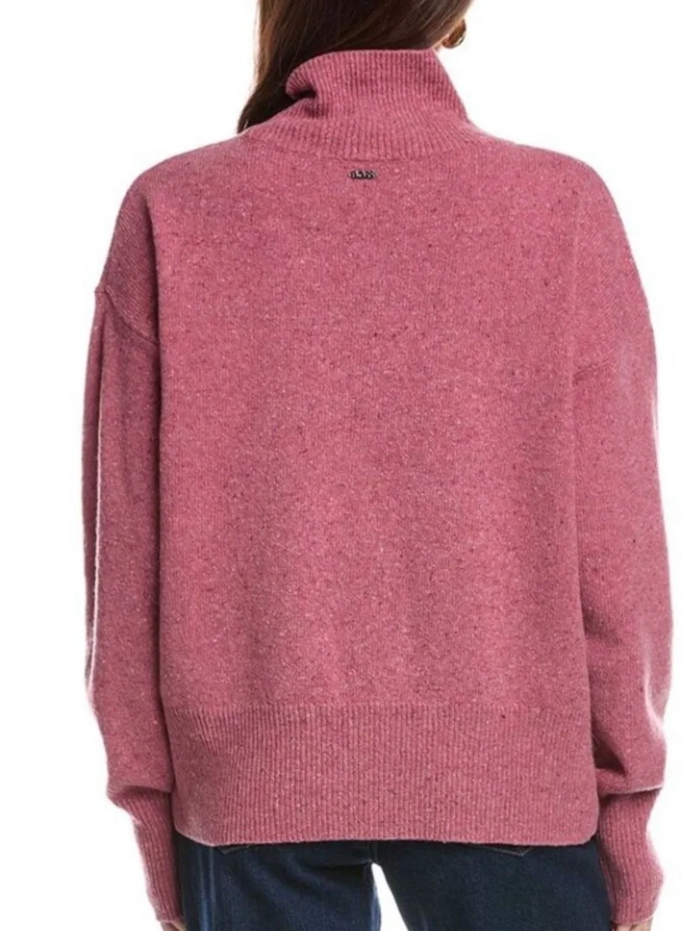 Hugo Boss‎ Womens  Famindi Wool Blend Sweater Pastel Red size large NWT